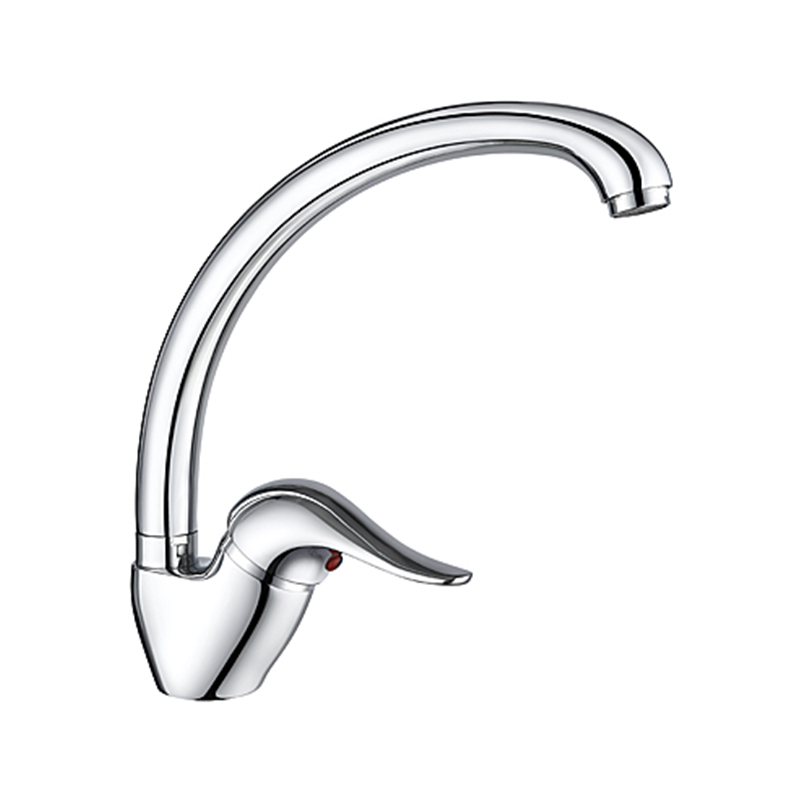 صنبور مطبخ عمودي بمقبض واحد