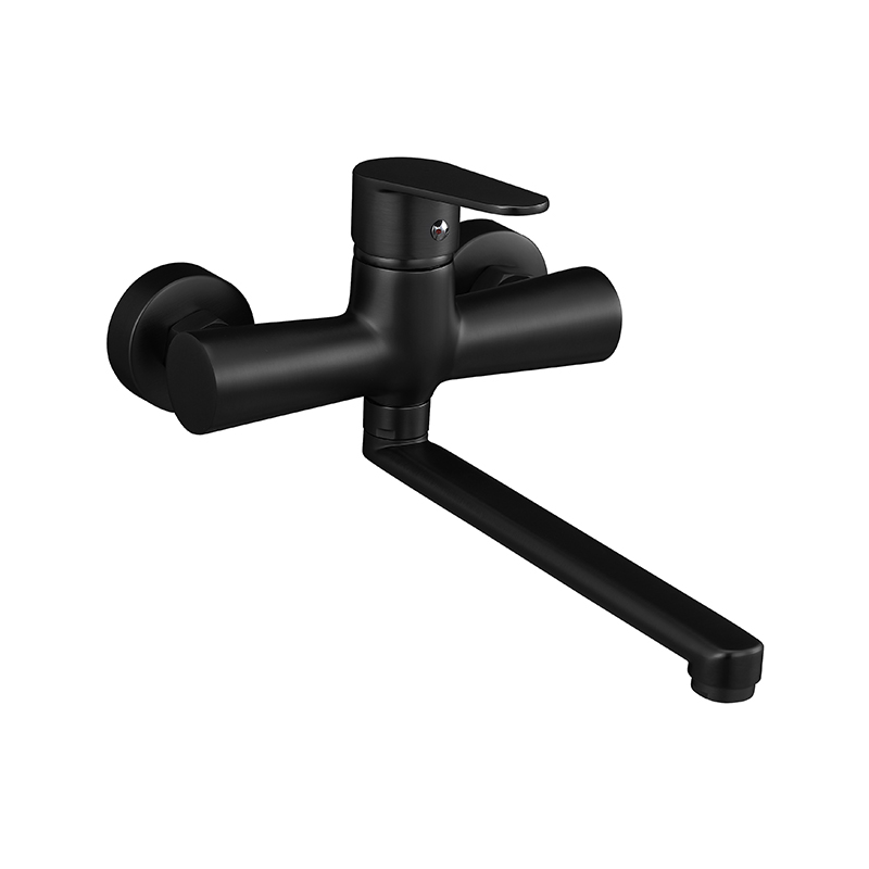 صنبور مطبخ مثبت على الحائط بمقبض واحد