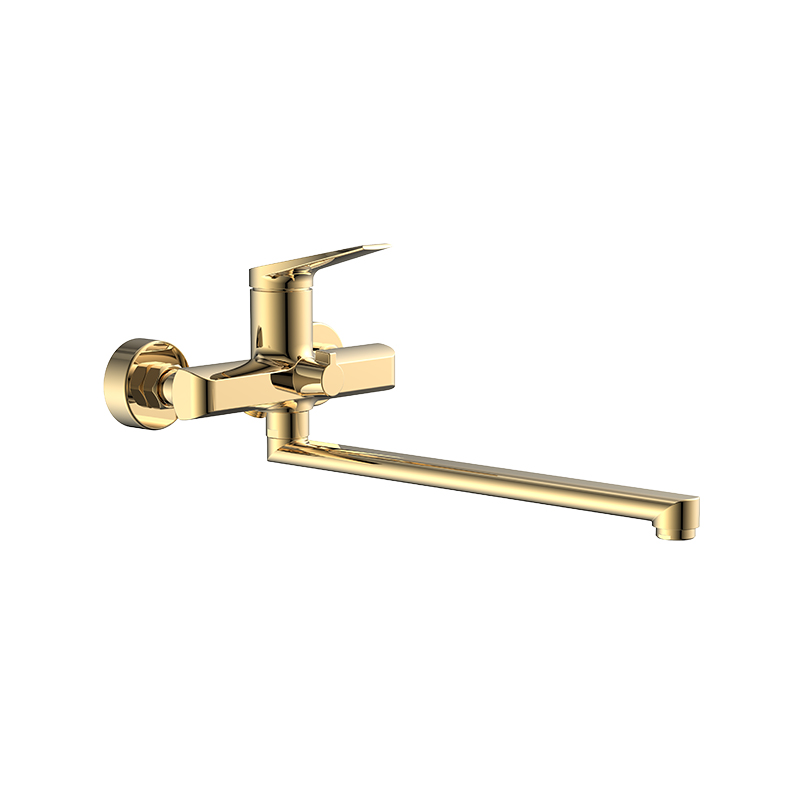 صنبور مطبخ مثبت على الحائط بمقبض واحد