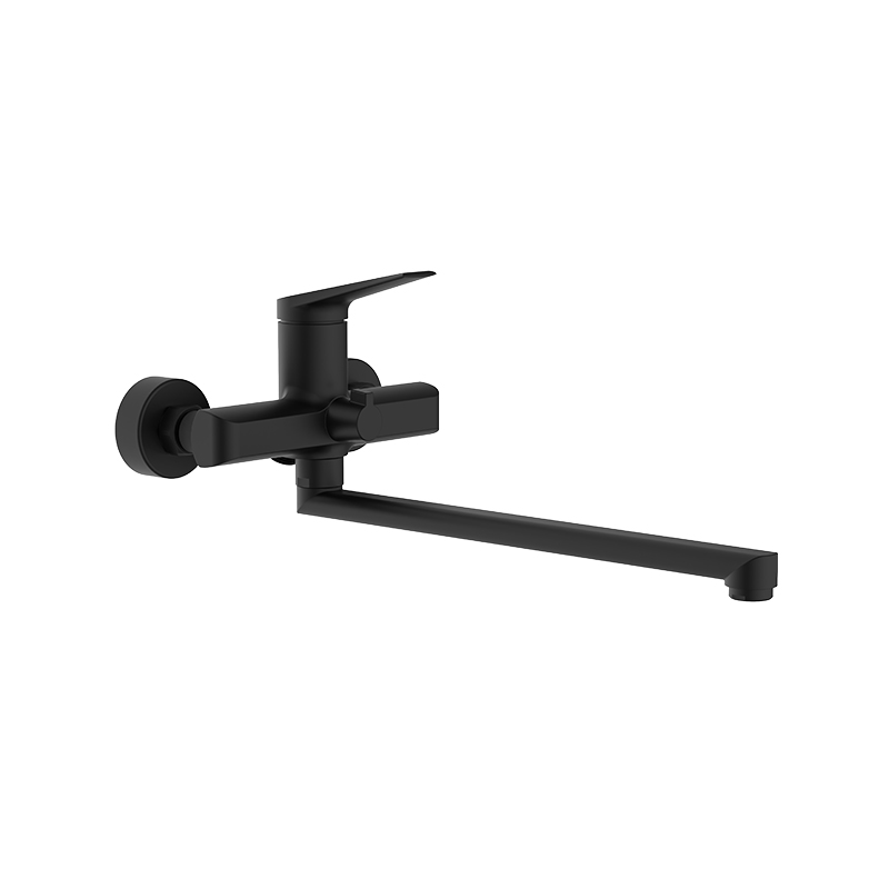 صنبور مطبخ مثبت على الحائط بمقبض واحد