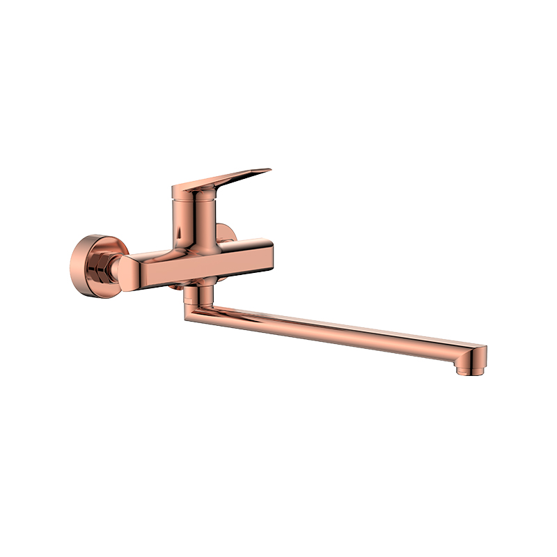 صنبور مطبخ مثبت على الحائط بمقبض واحد