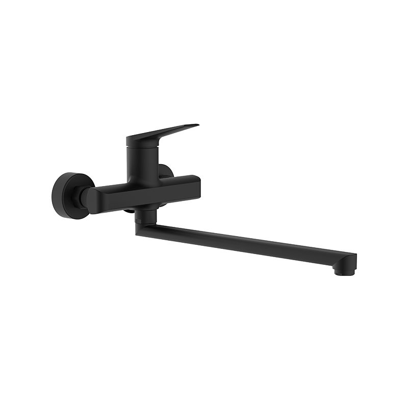 صنبور مطبخ مثبت على الحائط بمقبض واحد