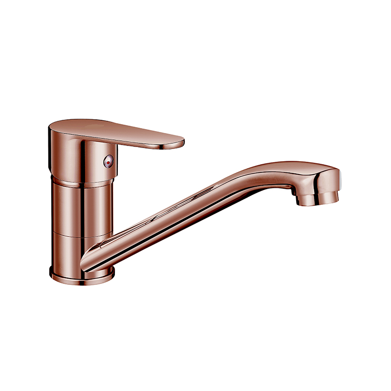 صنبور مطبخ عمودي بمقبض واحد