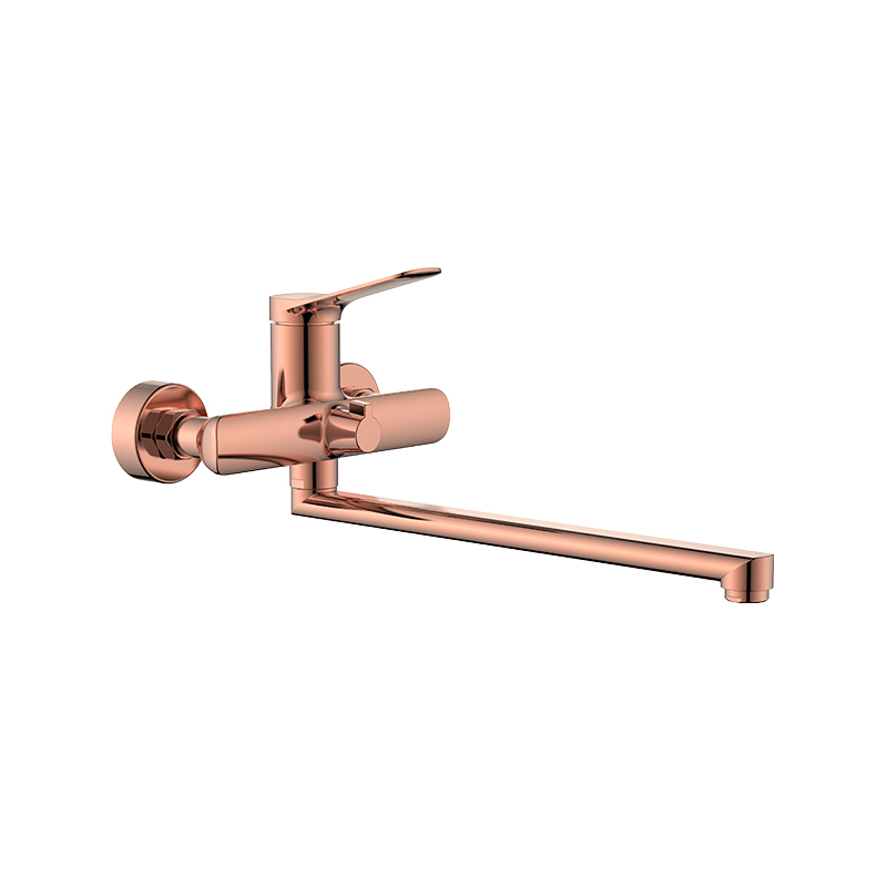 صنبور مطبخ مثبت على الحائط بمقبض واحد