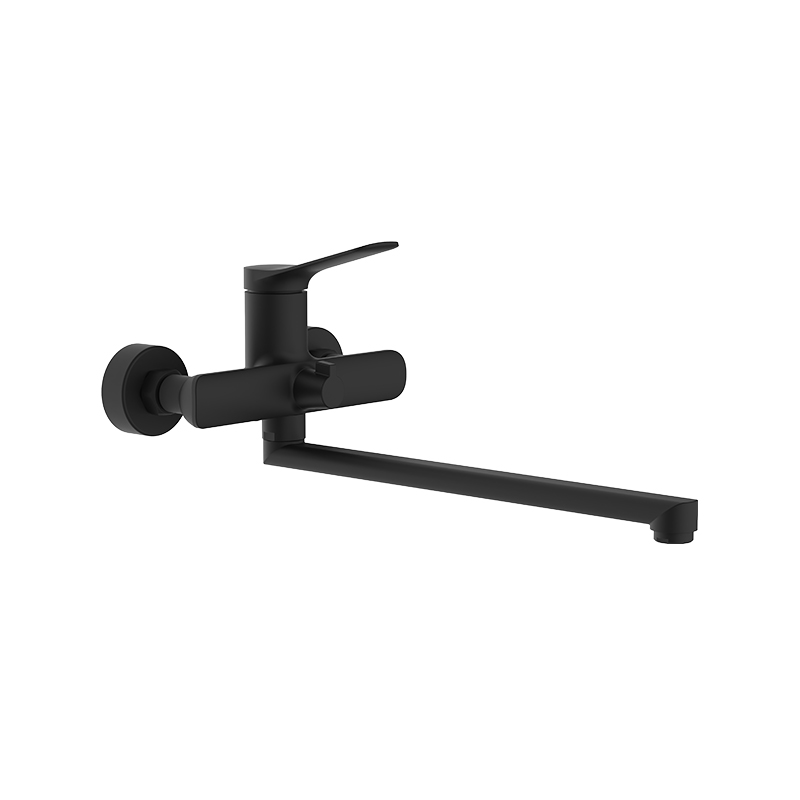 صنبور مطبخ مثبت على الحائط بمقبض واحد