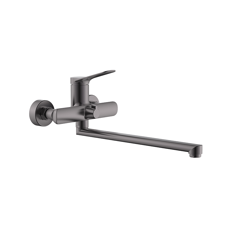 صنبور مطبخ مثبت على الحائط بمقبض واحد