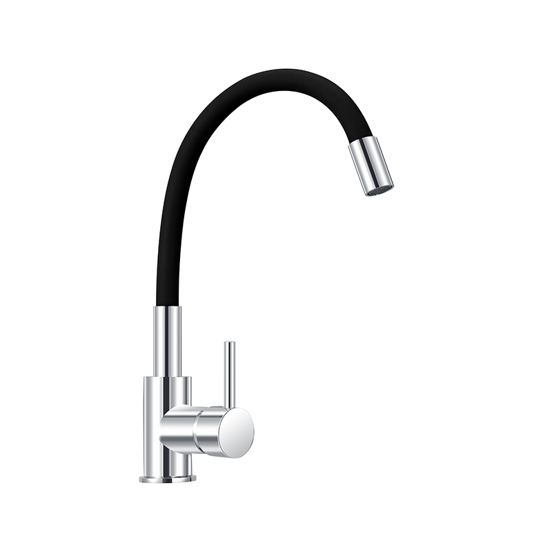 صنبور مطبخ عمودي بمقبض واحد