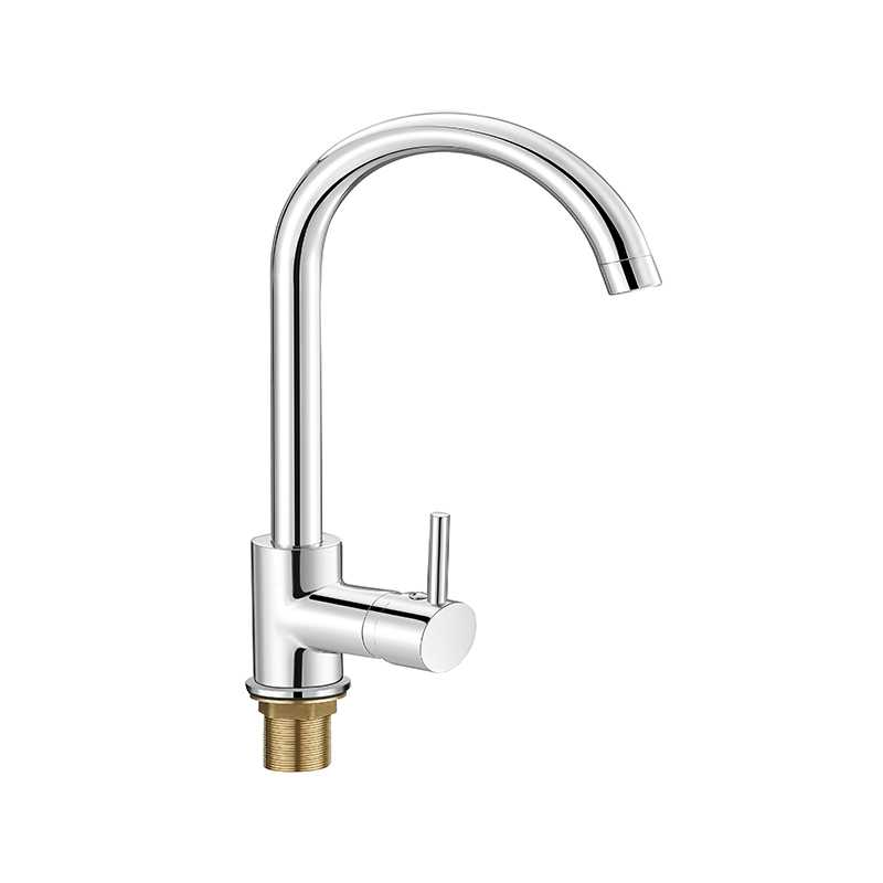 صنبور مطبخ عمودي بمقبض واحد