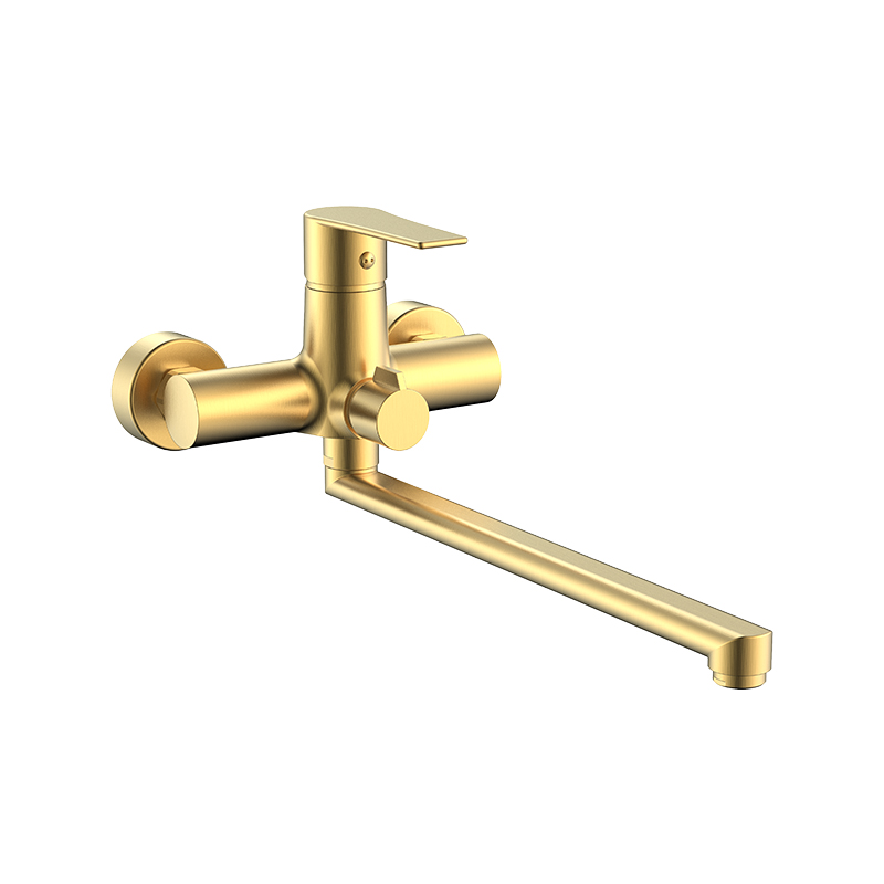 صنبور مطبخ مثبت على الحائط بمقبض واحد