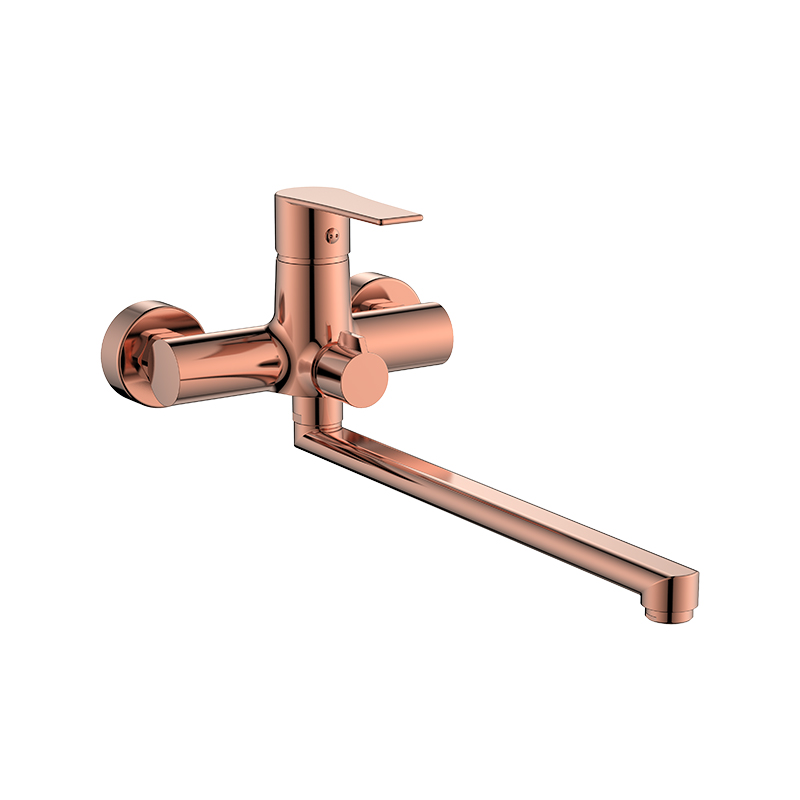 صنبور مطبخ مثبت على الحائط بمقبض واحد