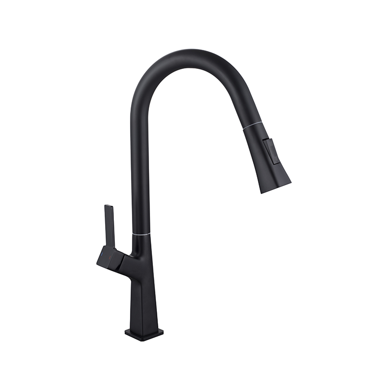 صنبور مطبخ عمودي بمقبض واحد