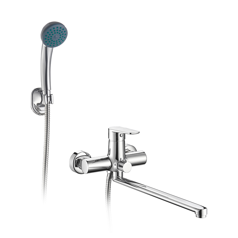 صنبور مطبخ مثبت على الحائط بمقبض واحد