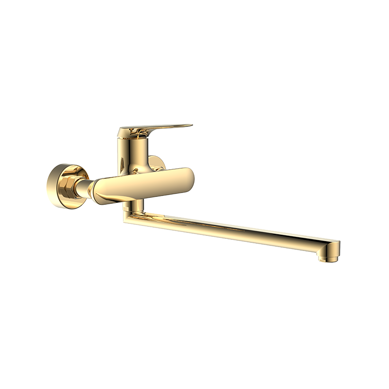 صنبور مطبخ مثبت على الحائط بمقبض واحد